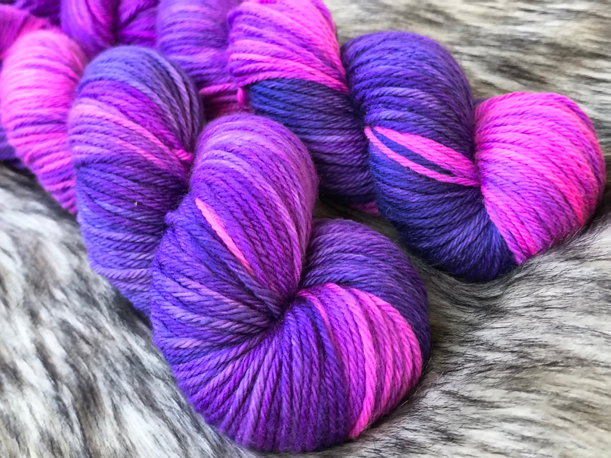 Spectral Purple Superwash Worsted