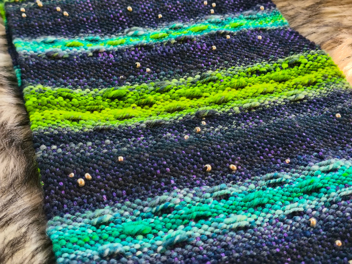 Northern Lights Handwoven Scarf