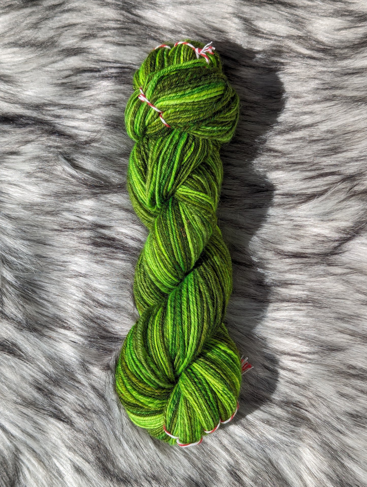 Acid Greens Handspun Falkland 3-Ply