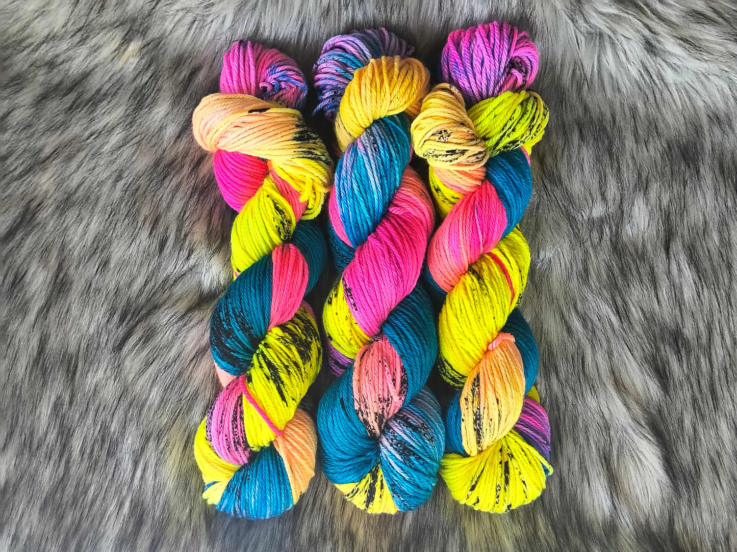 Ink Spill Merino Worsted