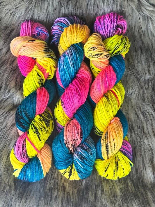 Ink Spill Merino Worsted